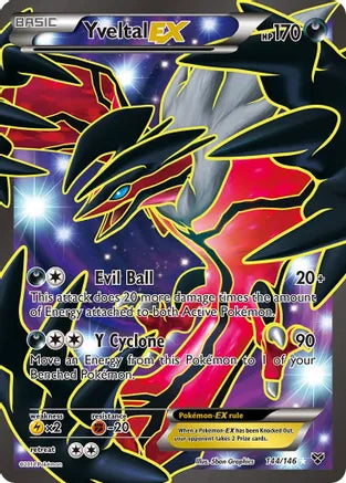 Pokemon: Yveltal EX XY Base 144/146 - Light Play Main image