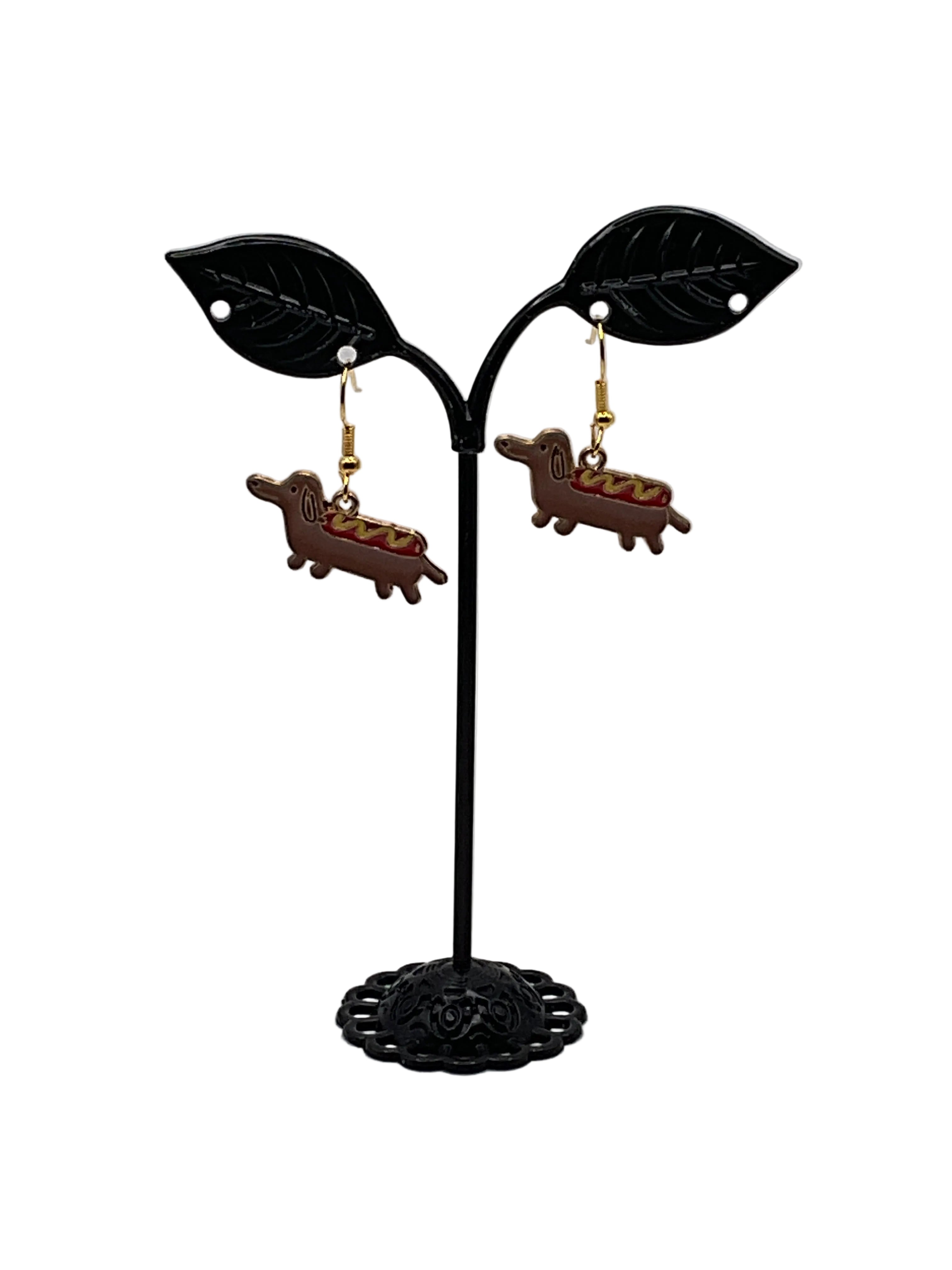 Dog Earrings