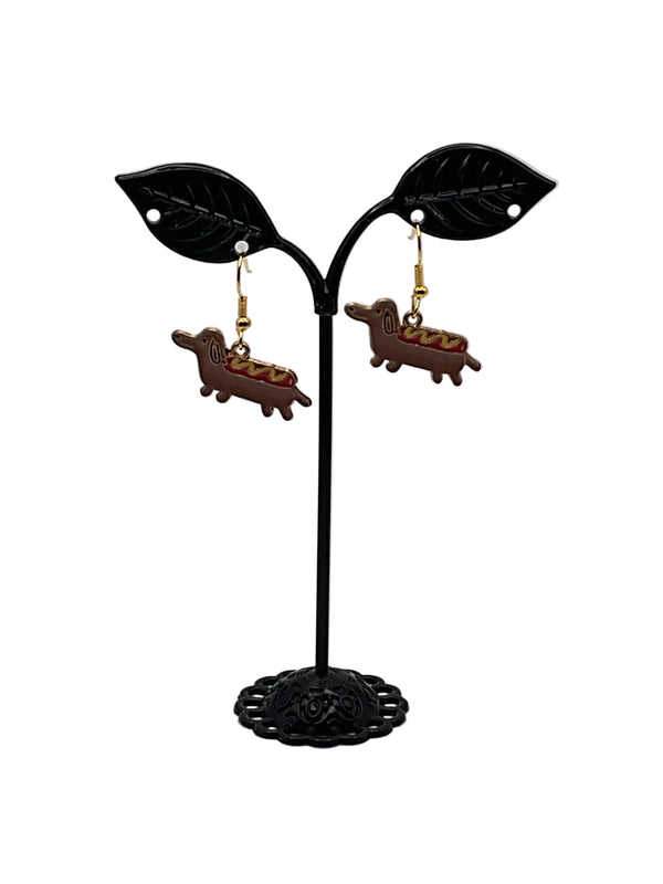 Dog Earrings