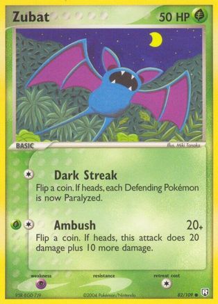 Zubat 082/109 - Team Rocket Returns Main image