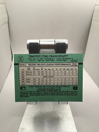 Donruss Tim Hulett Sports Card