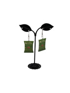 Jalapeño chip earrings