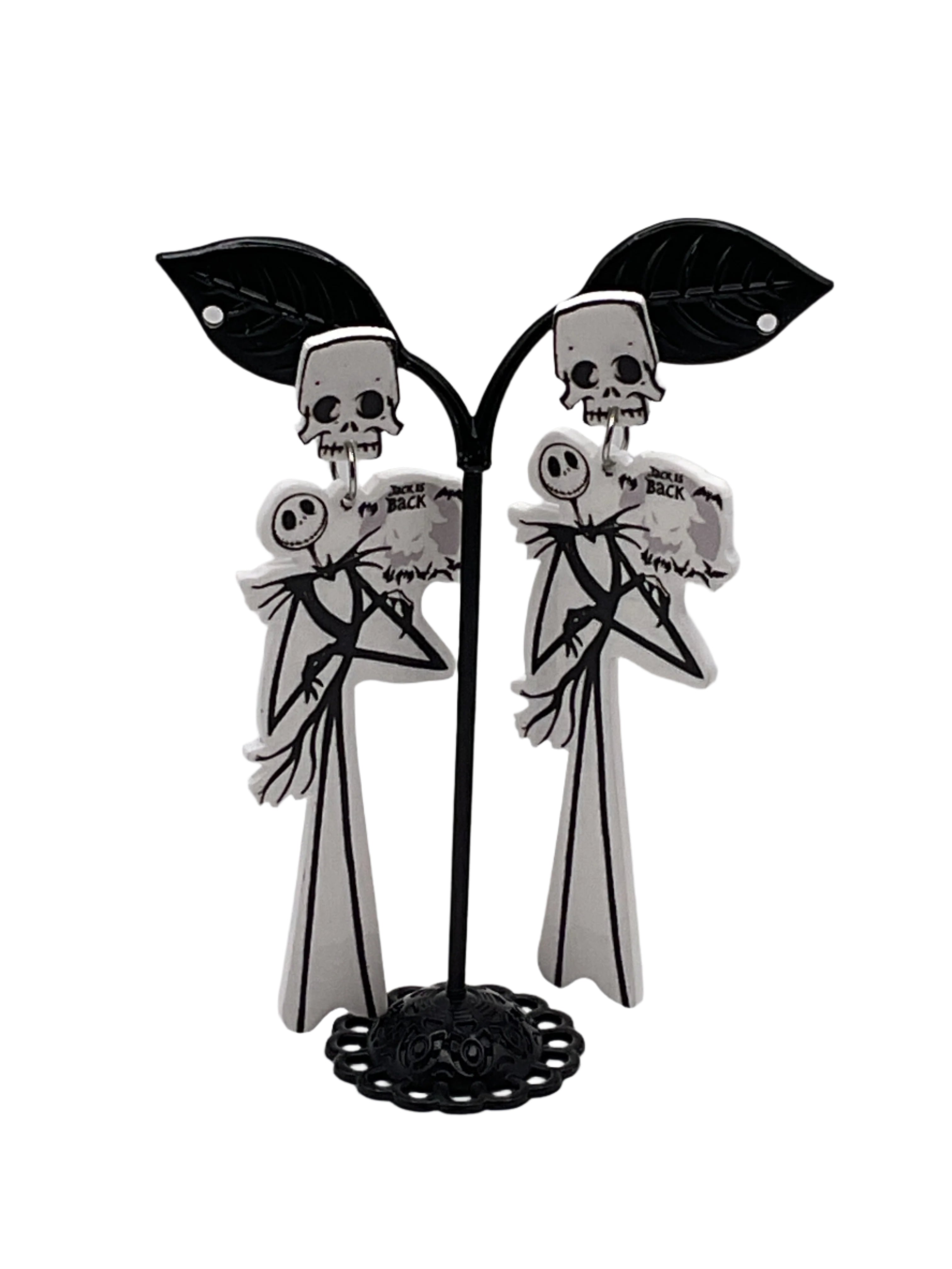 Jack Earrings {Nightmare Before Christmas}