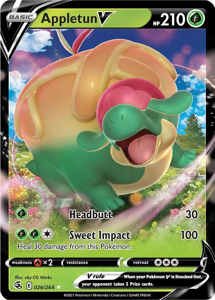 Appletun V (026/264) [Sword & Shield: Fusion Strike] Main image