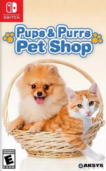 Pups & Purrs Pet Shop (Nintendo Switch) Main image