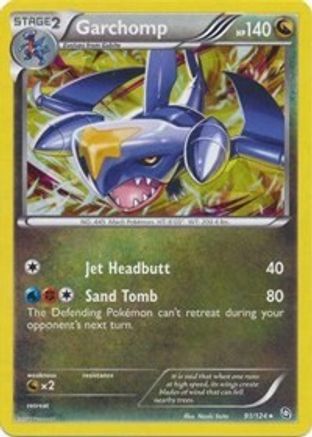 Garchomp (Cracked Ice Holo) 091/124 - Deck Exclusives Holofoil
