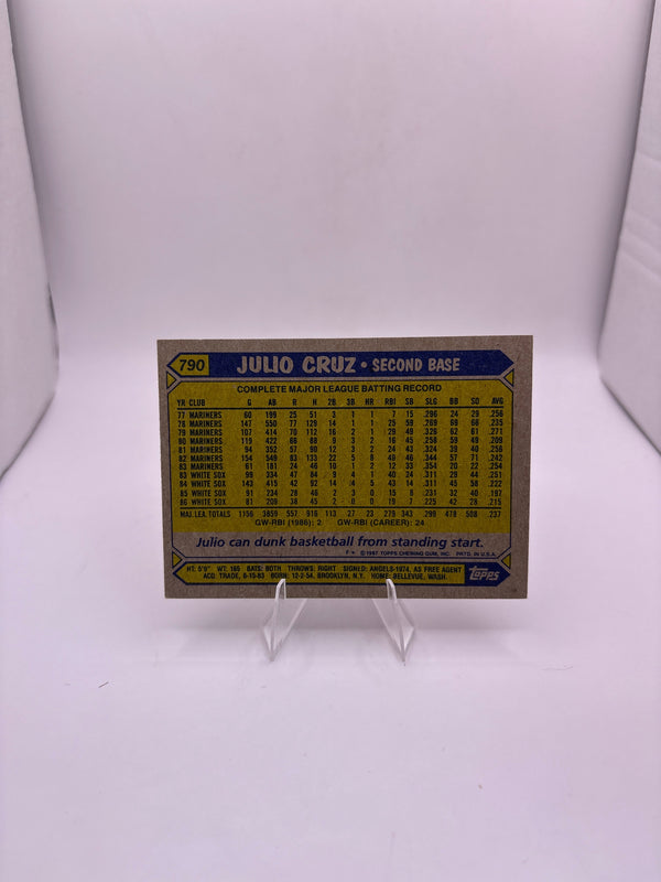 Topps Julio Cruz