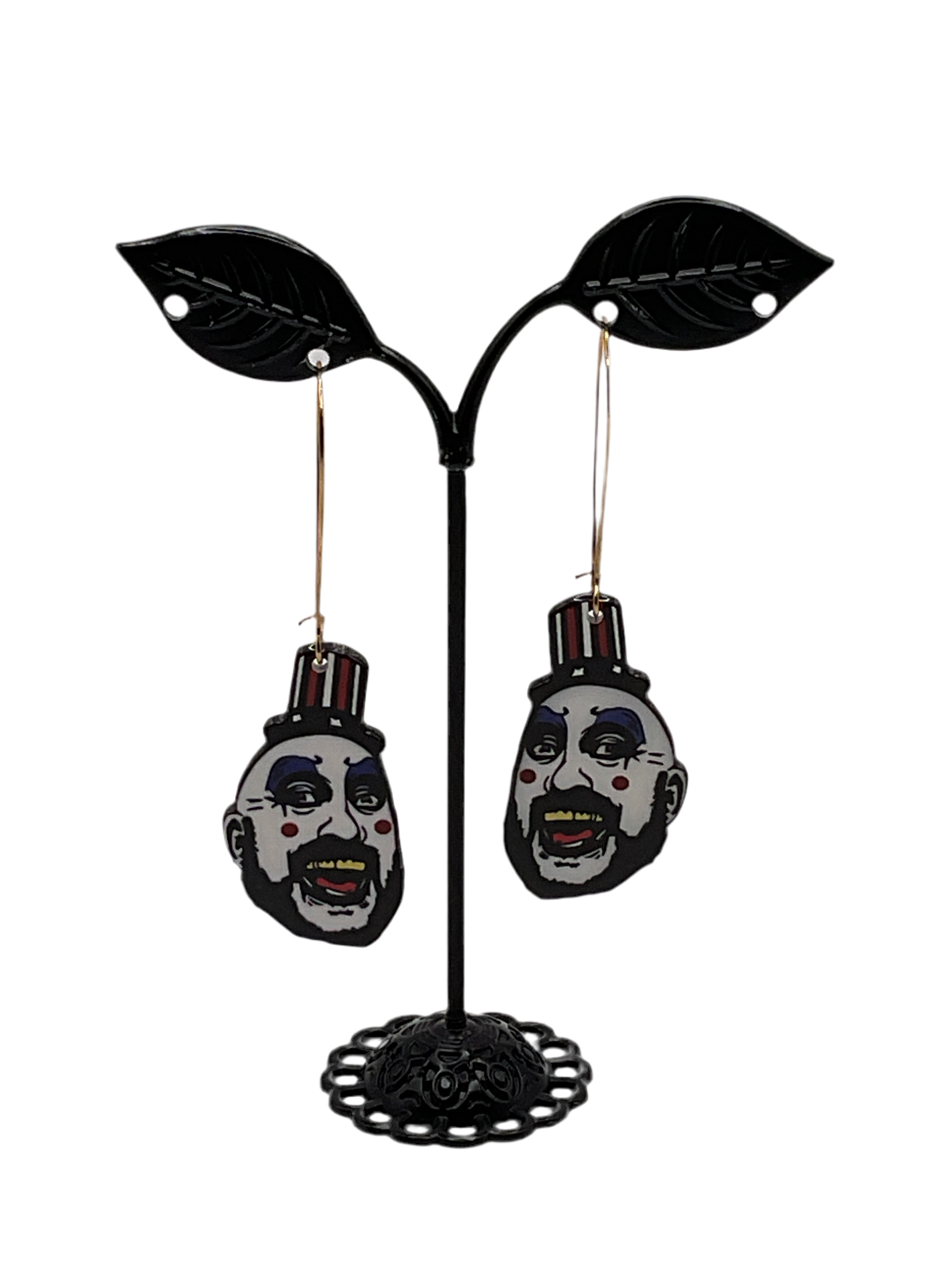 Scary Clown Earrings Main image