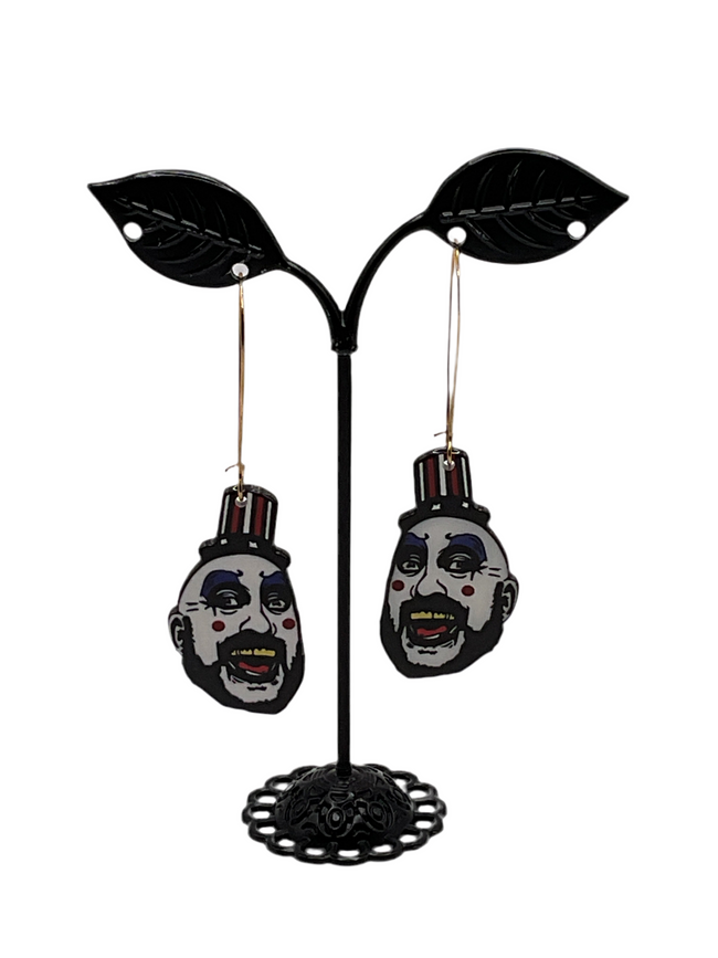 Scary Clown Earrings Hover Image