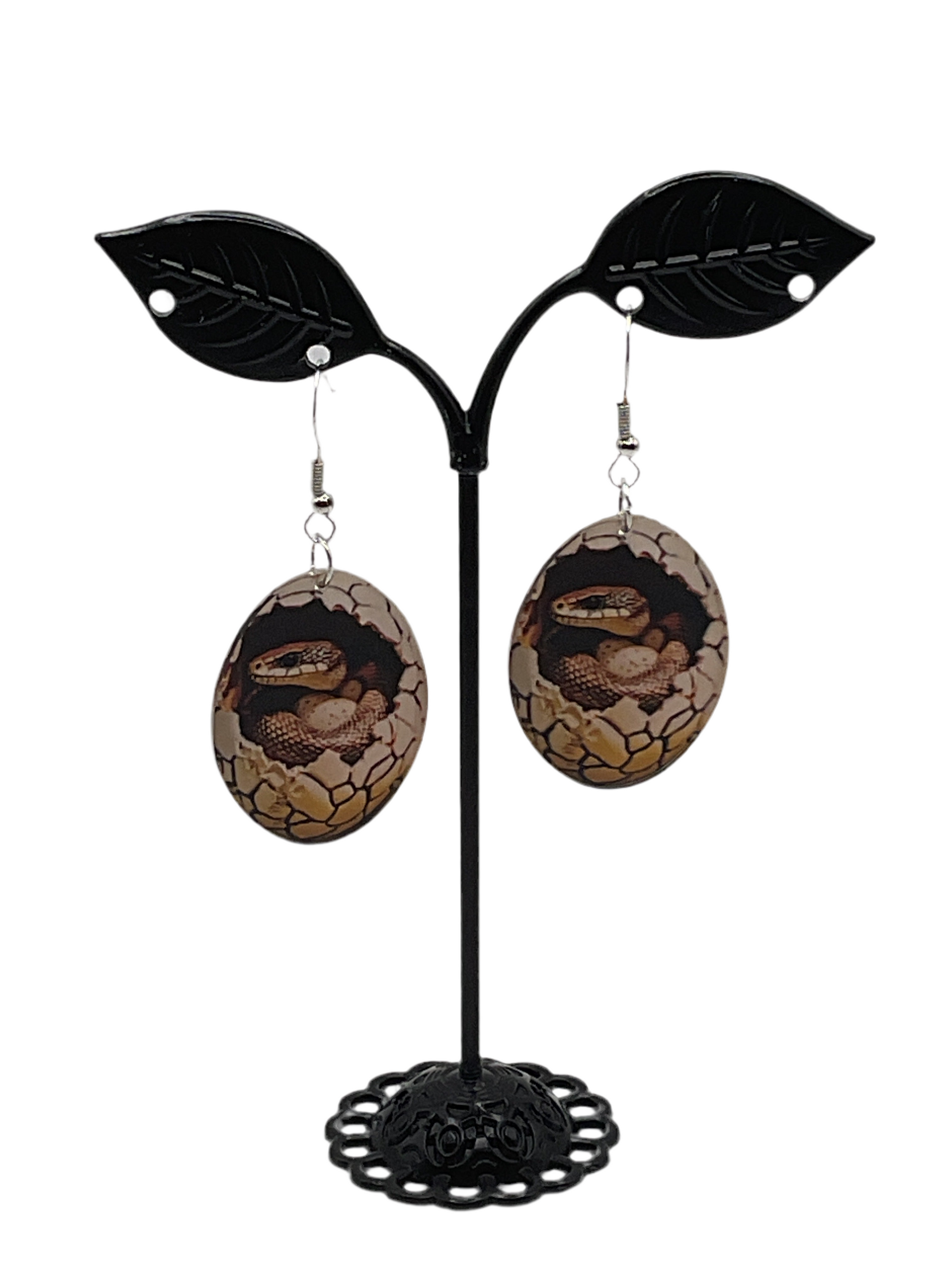 Cracked Egg Earrings