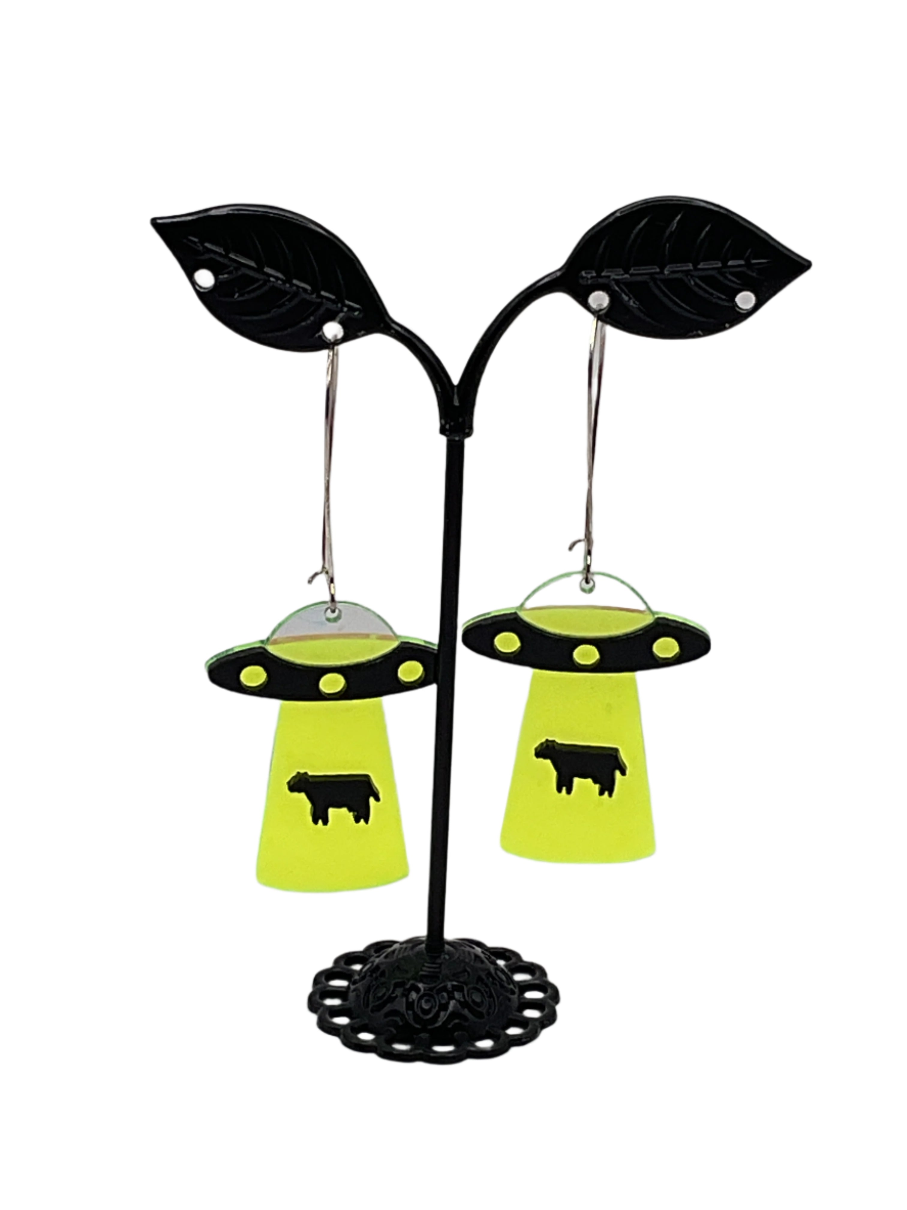 UFO earrings Main image