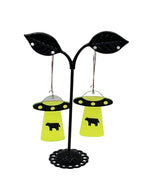 UFO earrings