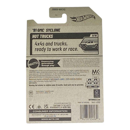 Hot Wheels '91 GMC Syclone - Hot Trucks Series 8/10