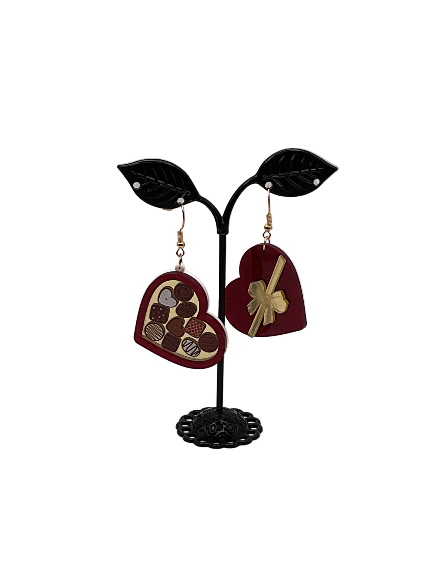 Box of chocolate earrings