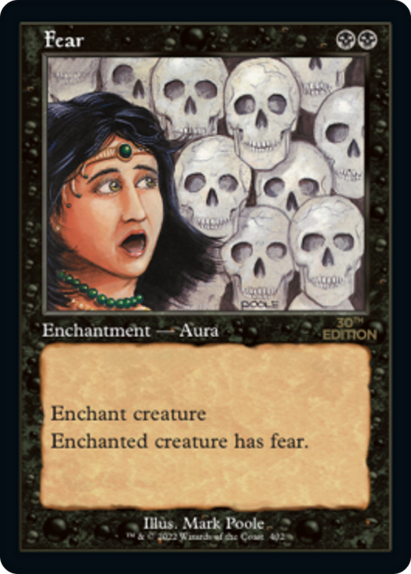 Fear (Retro Frame) (30A-402) - 30th Anniversary Edition