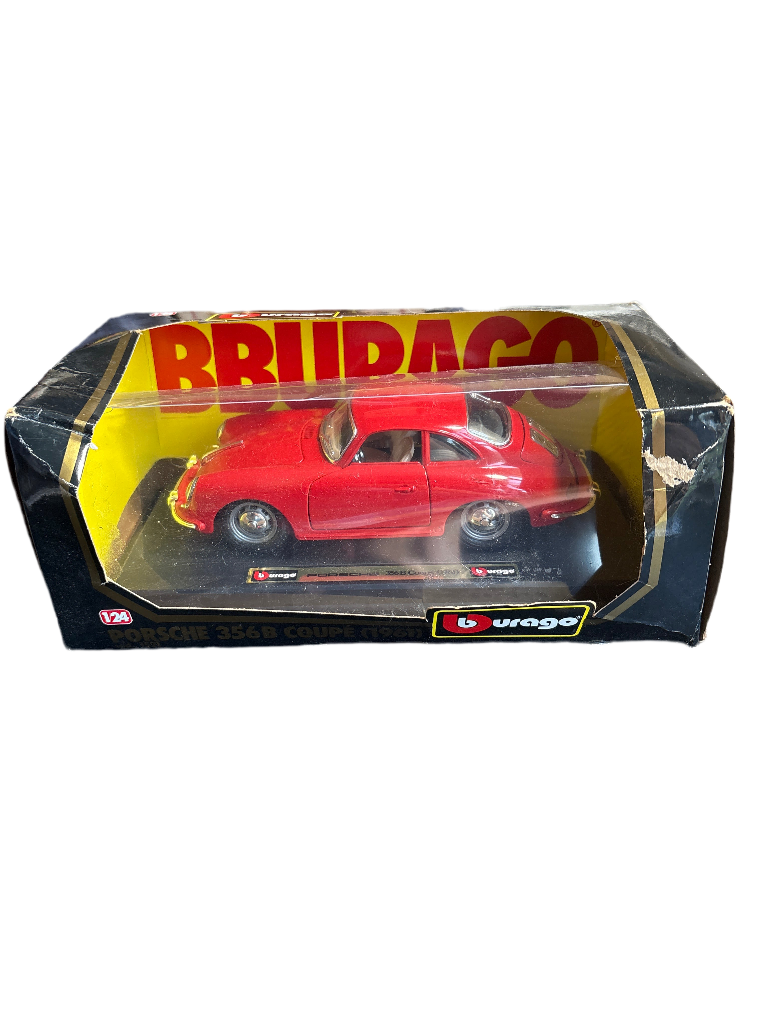 Burago 1961 Porsche 356 B Coupe Diecast Main image
