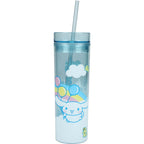 Cinnamoroll 16 oz. Slim Plastic Travel Cup - Collectors World Toys