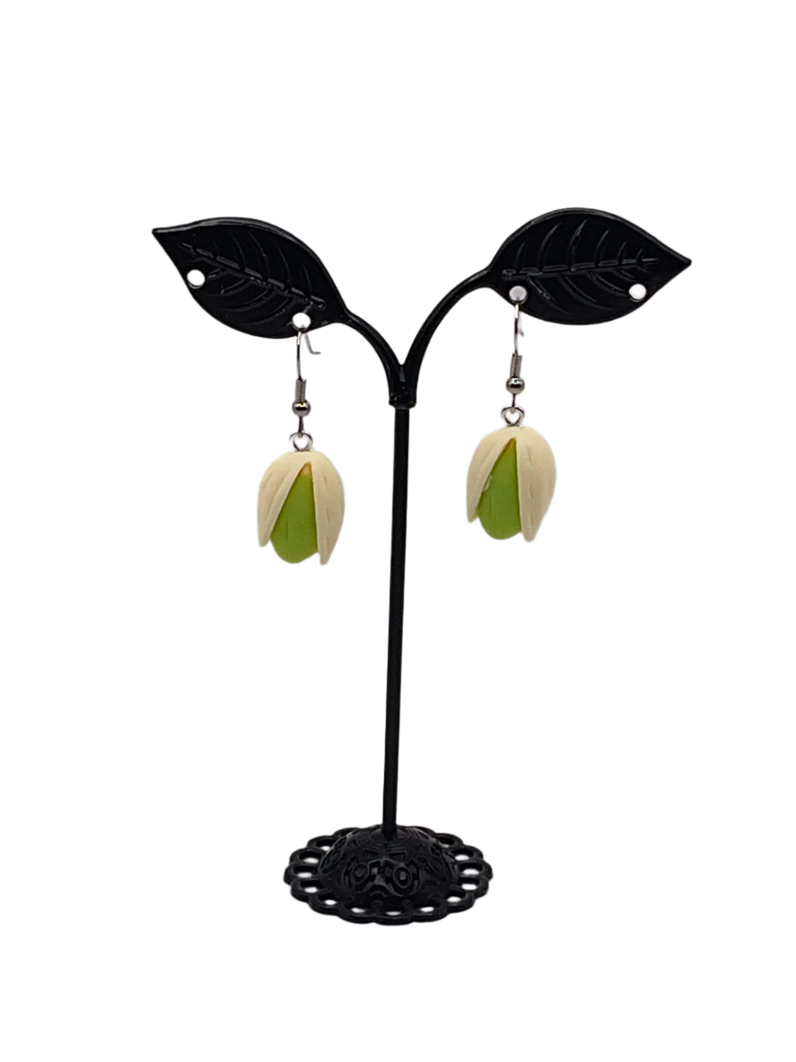 Pistachio Nut Earrings Main image