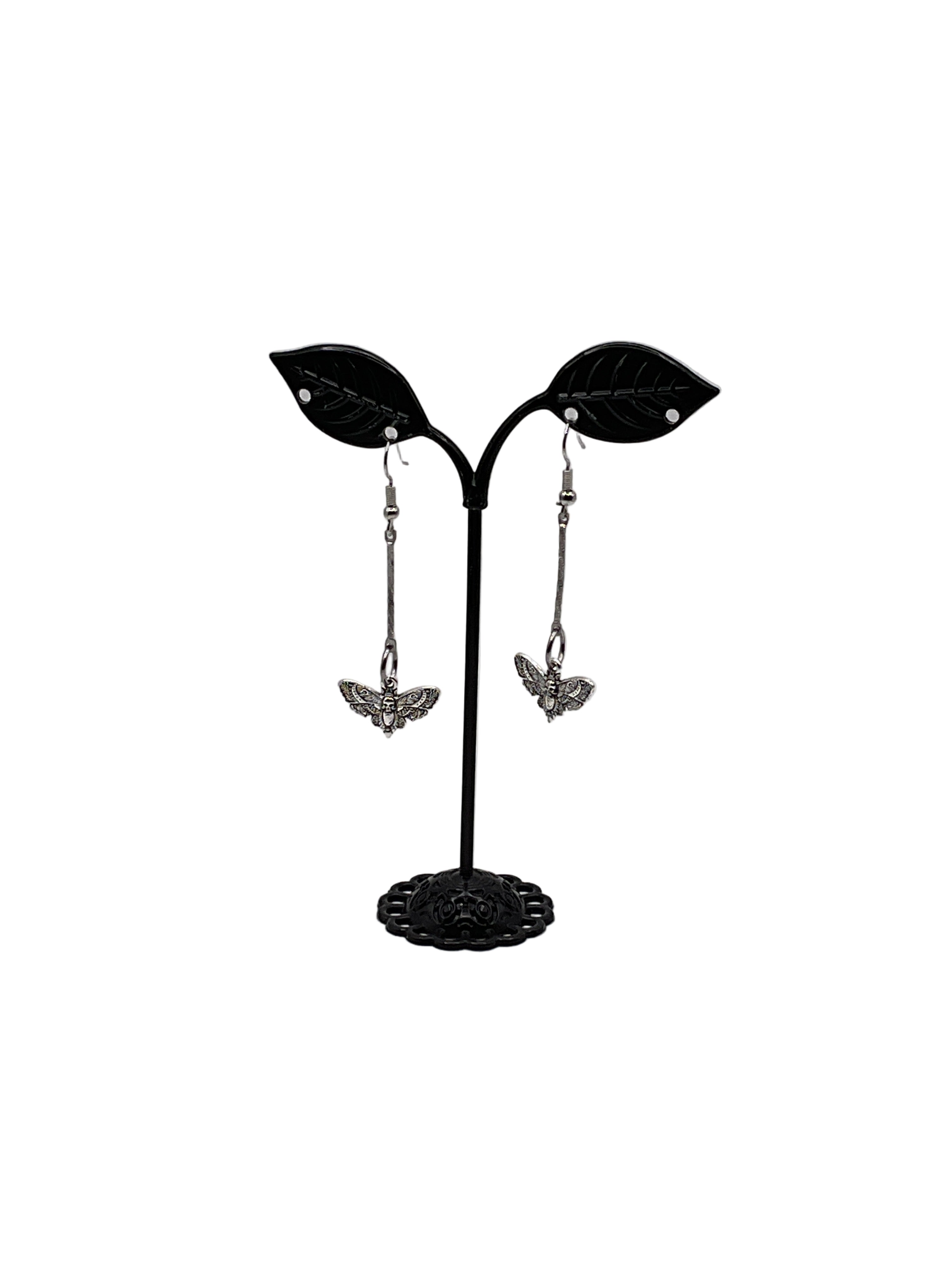 Moth Earrings