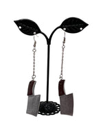 Meat Cleaver Earrings