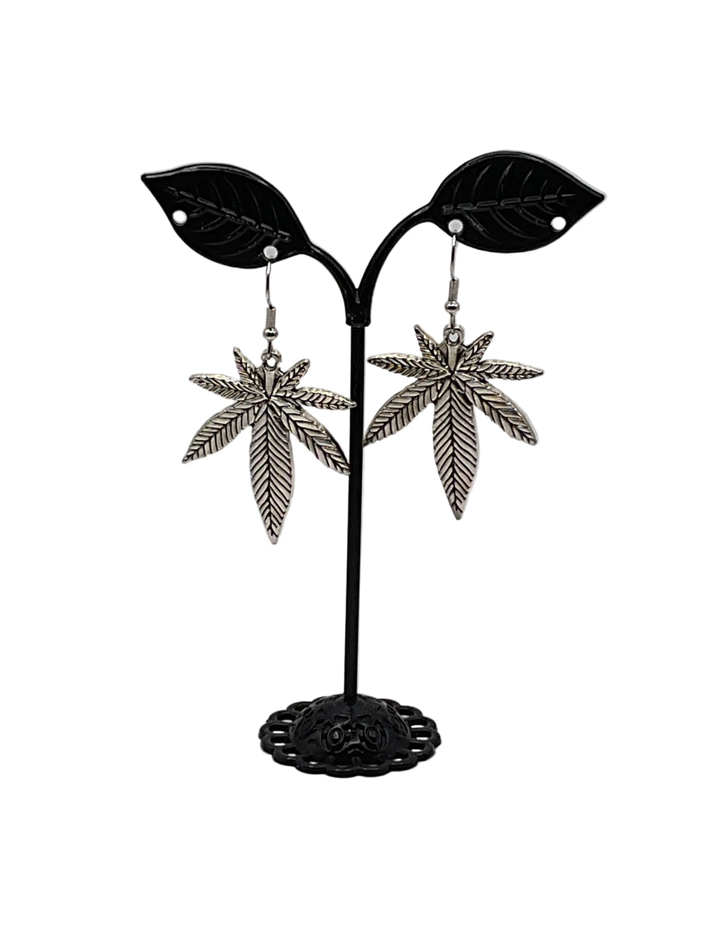 Weed earrings