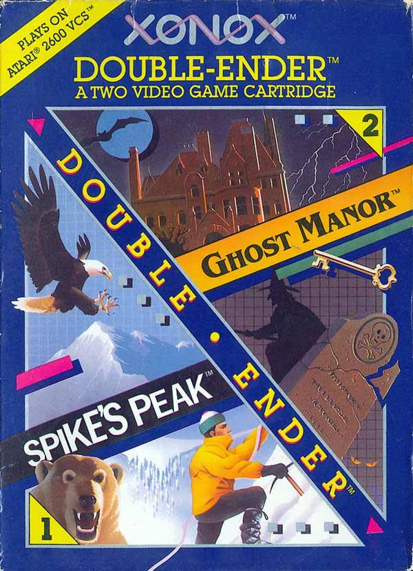 Double Ender: Ghost Manor/Spike's Peak (Atari 2600) Main image