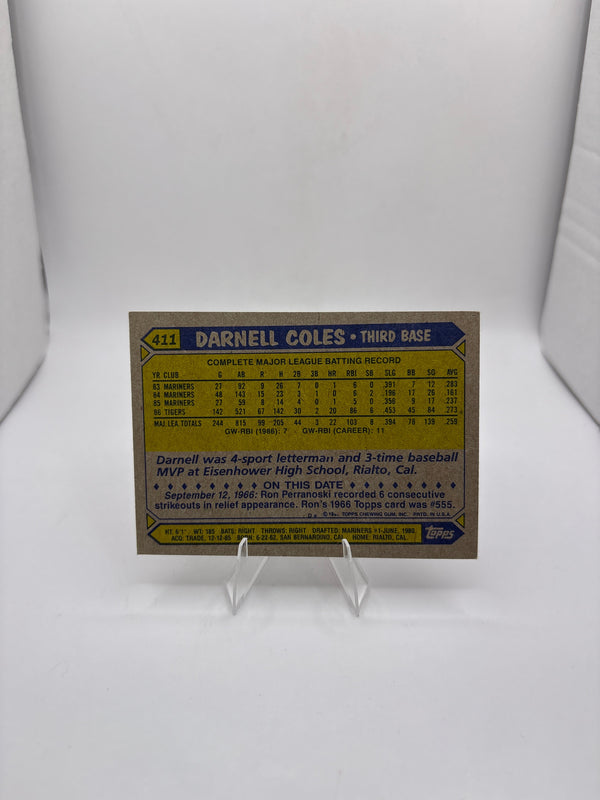 Topps Darnell Coles