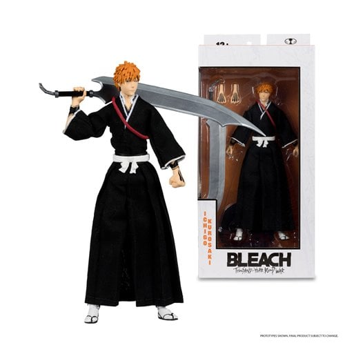 Bleach: Thousand-Year Blood War Wave 1 7-Inch Scale Action Figure - Select Figure(s) Ichigo Kurosaki