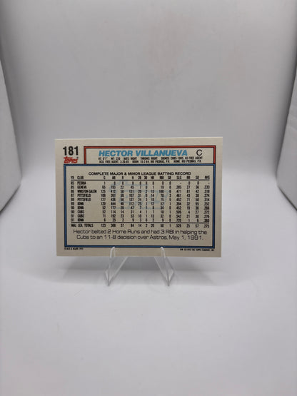 Topps Hector Villanueva