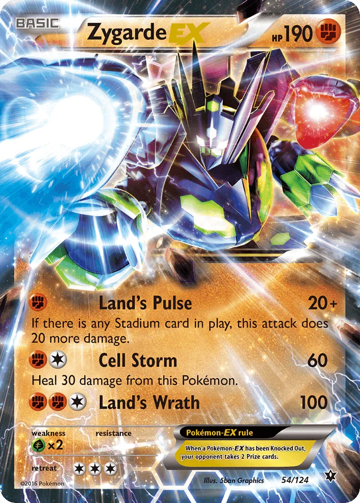 Zygarde EX (54/124) [XY: Fates Collide] Main image