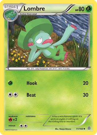 Lombre 011/160 - XY  Primal Clash