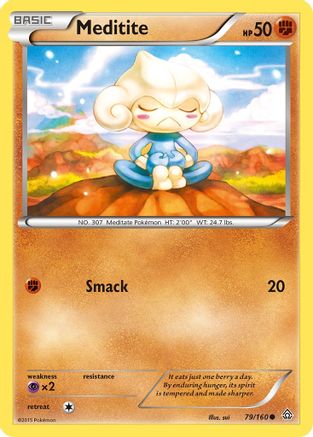Meditite 079/160 - XY  Primal Clash