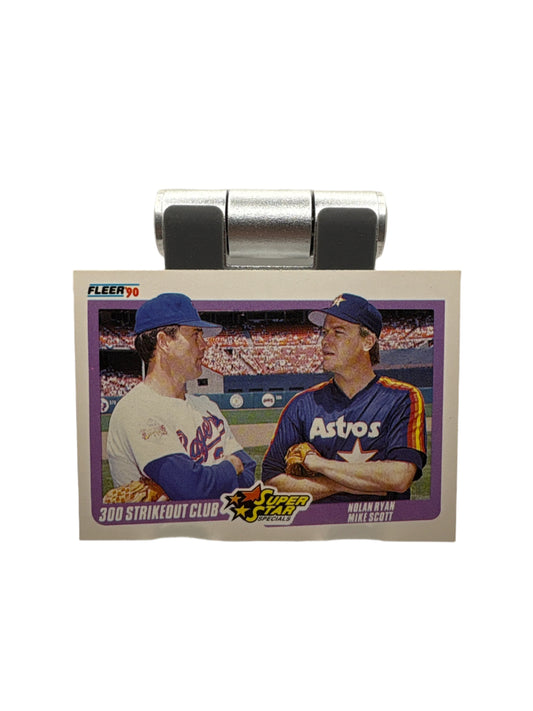 Fleer Nolan Ryan Mike Scott