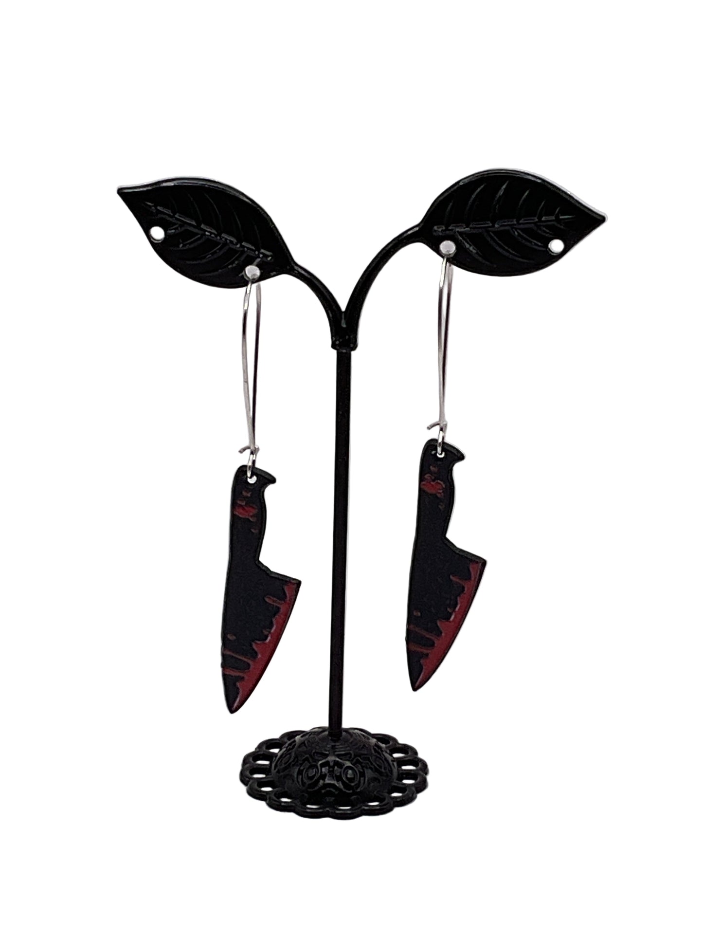 Bloody Sharp Object Earrings