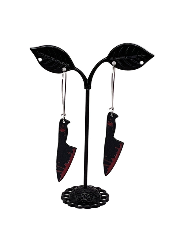 Bloody Sharp Object Earrings