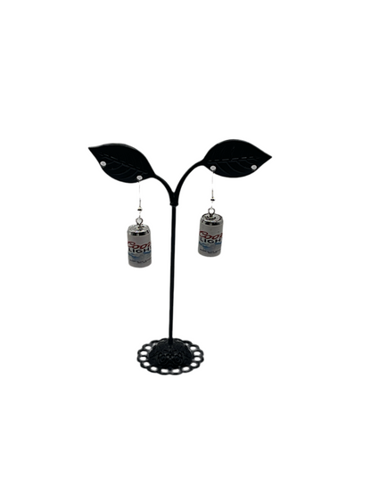 Coors Light Beer Earrings