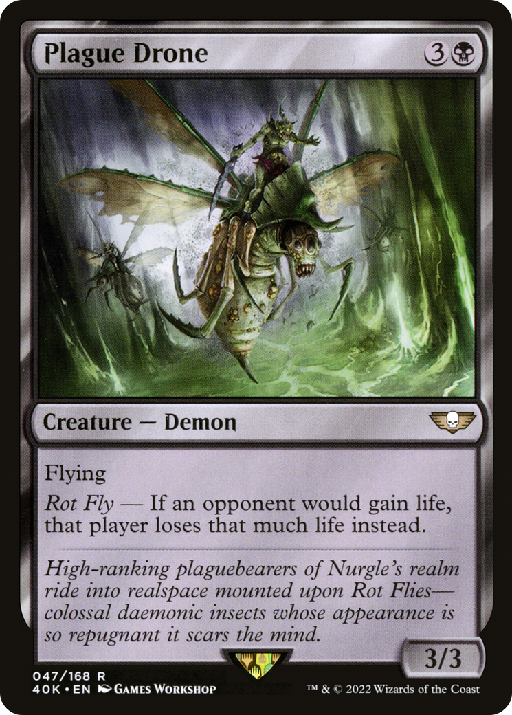 Plague Drone (40K-047) - Warhammer 40,000 Commander