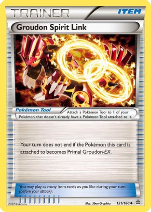 Groudon Spirit Link 131/160 - XY  Primal Clash