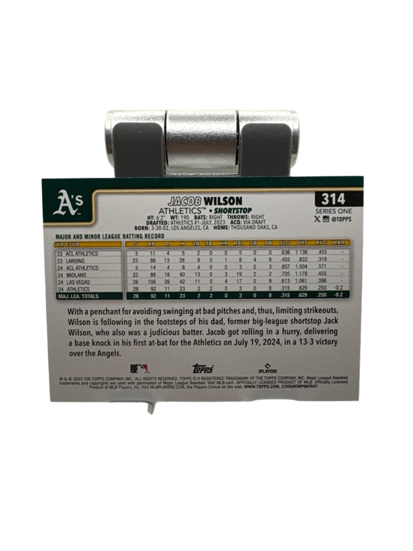 Topps Jacob Wilson