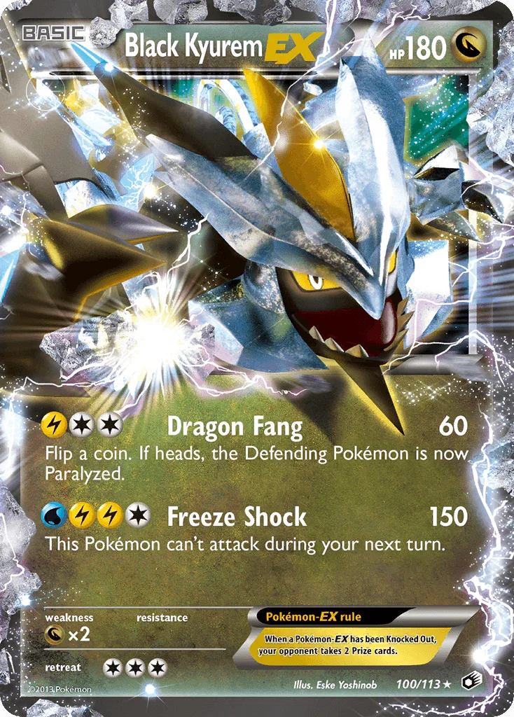 Black Kyurem EX (100/113) [Black & White: Legendary Treasures] Main image