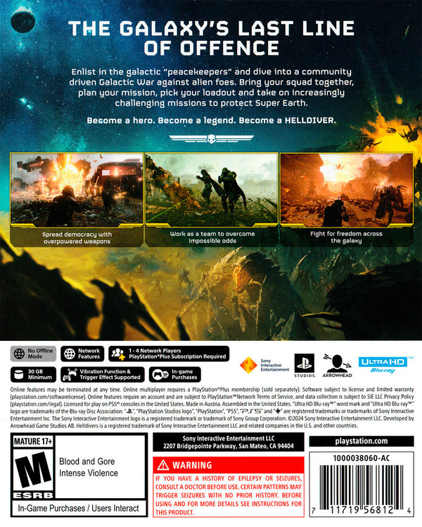 Helldivers II (PlayStation 5)