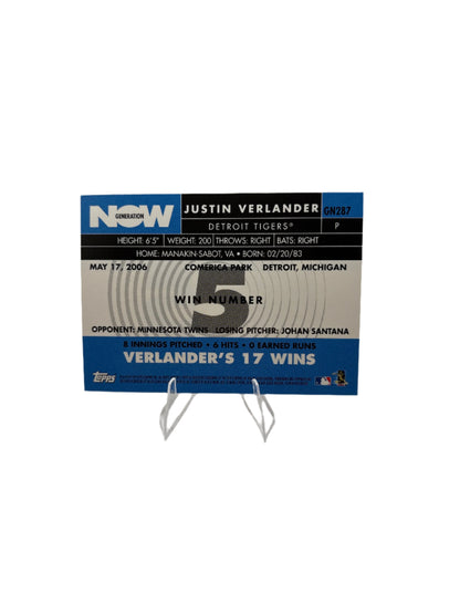 Topps Justin Verlander