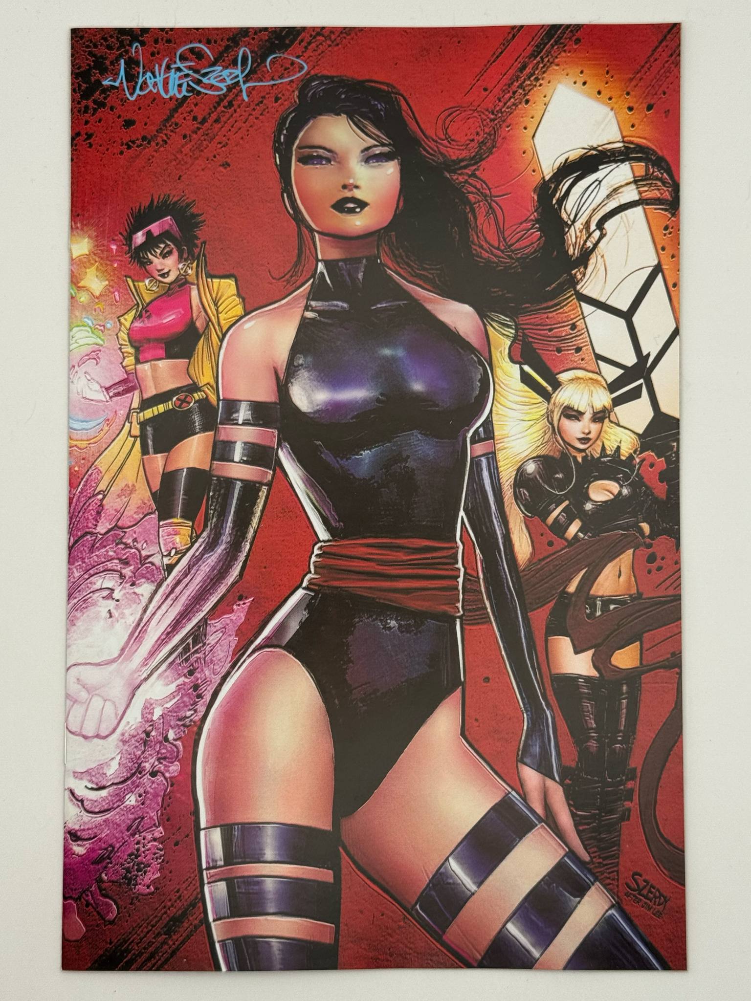 [Signed by Nathan Szerdy] Psylocke #2 Unknown Comics Nathan Szerdy Exclusive Virgin Var [IN STOCK] - Collectors World Toys Main image