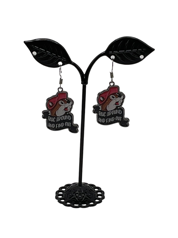 Beaver Earrings