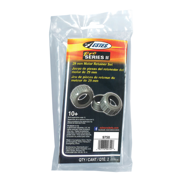 Estes - 29mm Motor Retainer Set, for Model Rockets, Pro Series II
