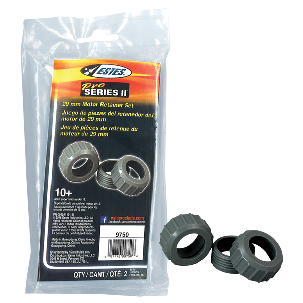 Estes - 29mm Motor Retainer Set, for Model Rockets, Pro Series II