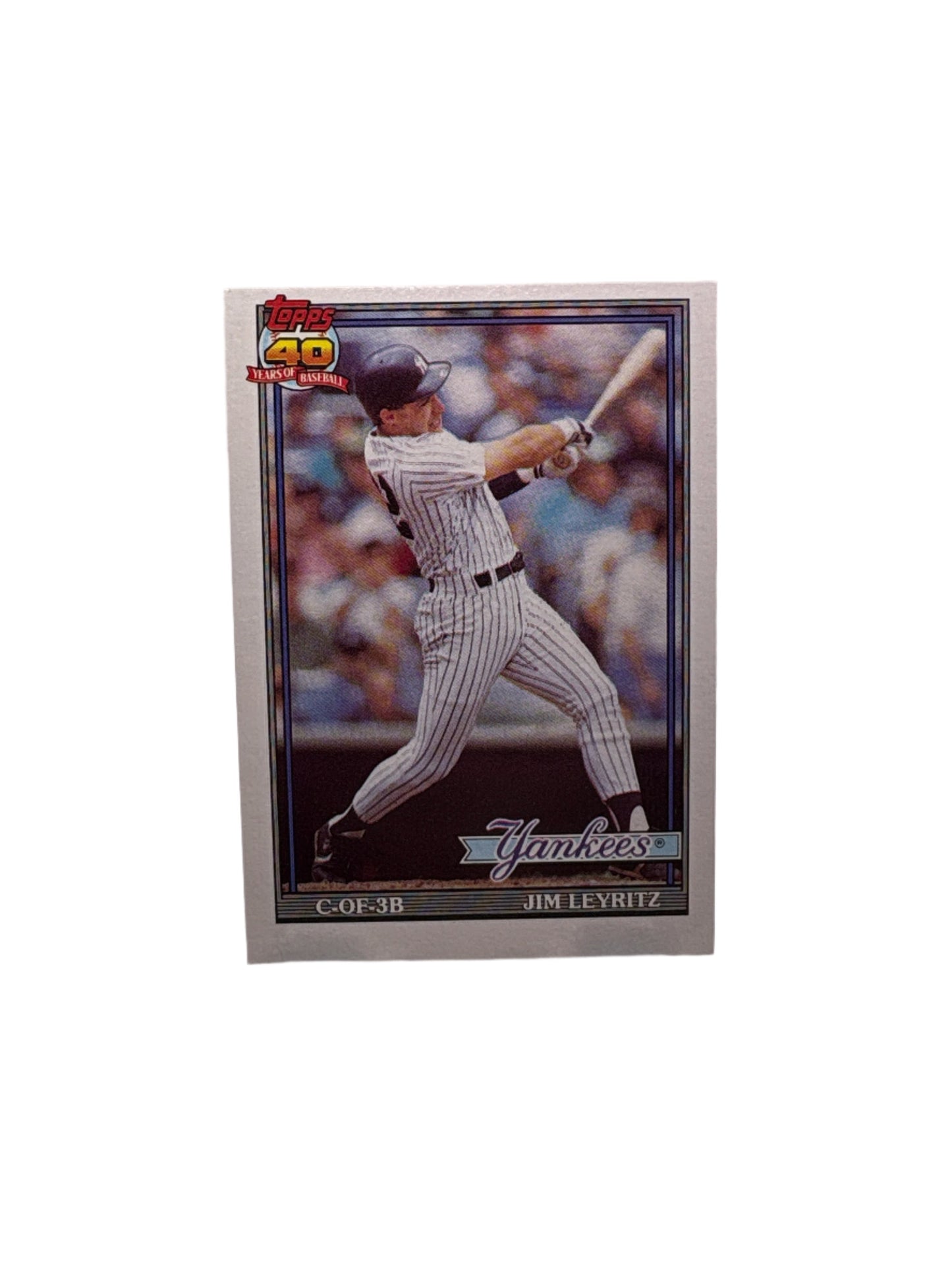 Topps Jim Leyritz