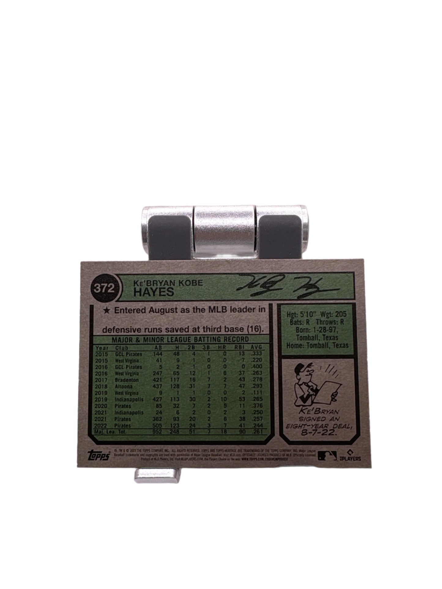 Topps Heritage Ke’Bryan Hayes