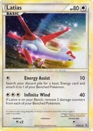 Latias HGSS10 - HGSS Promos - Holofoil