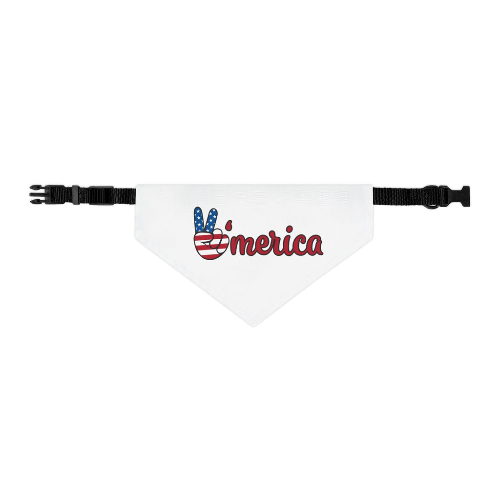 Stars and Stripes Patriotic Dog Bandana